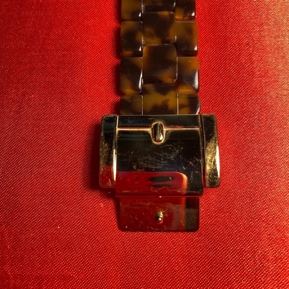 Michael Kors Tortoise Shell Print Link Bracelet - Picture 3 of 3